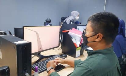 Simulasi andalalin PT Shell Indonesia